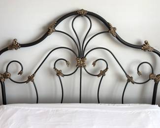 BUY IT NOW!  $195.00. Headboard metal with clean nice mattress and box spring.       