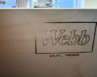 BUY IT NOW! $295.00.  Webb Dresser w/mirror.              64" W x 18" D x 40" H.         Mirror: 40" W x 47" H.