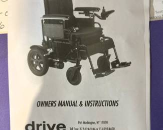 BUY IT NOW!  $400.00. Drive Cirrus Plus EC Power wheelchair.