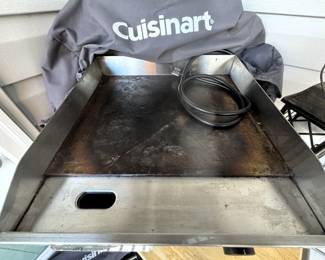 Portable Cuisinart Griddle.