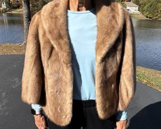 BUY IT NOW!  $200.00. McDaniel's mink fur capelet.