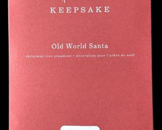 Hallmark Old World Santa Ornament 