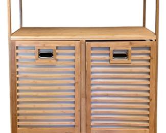 Bamboo Laundry Hamper 