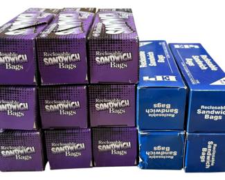 NEW Reclosable Sandwich Bags 
