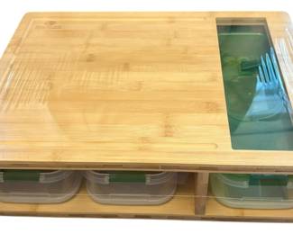 Chopping Board and Storage Containers 