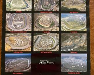 Aerial View of NASCAR Tracks 