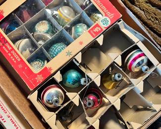 vintage holiday ornaments