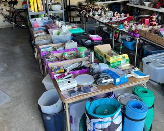 lots of garage items