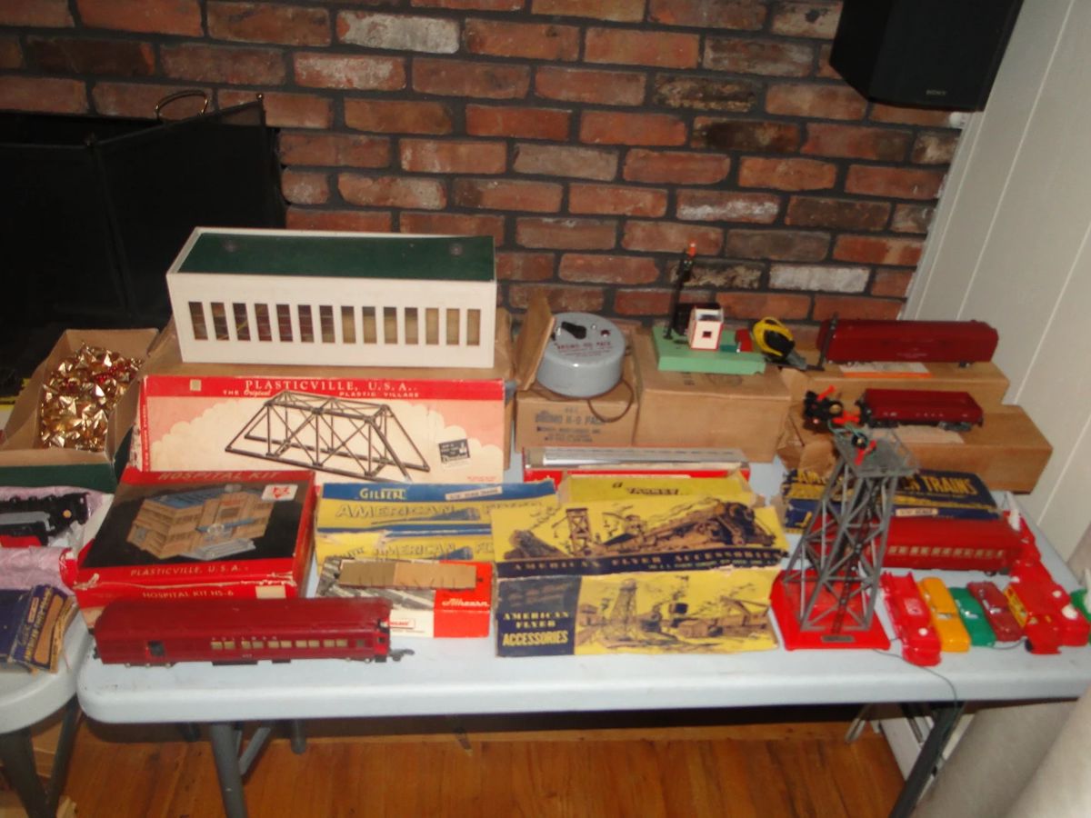 American Flyer Trains, Varney and Plasticville. 