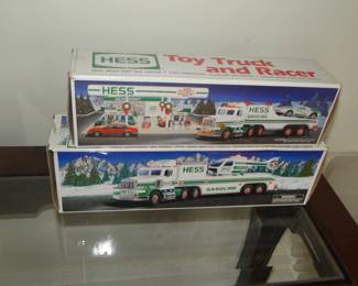 A few Hess trucks