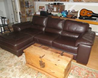 Leather Sectional