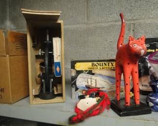 Microscope, cat misc.