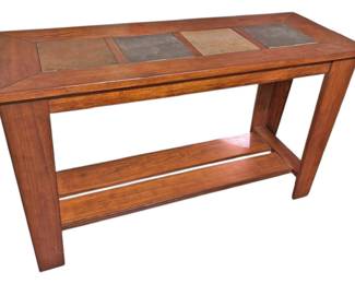 Ashley Toscana Rustic Brown Sofa Table 