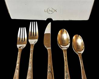 LENOX Stainless Steel Flatware Set 