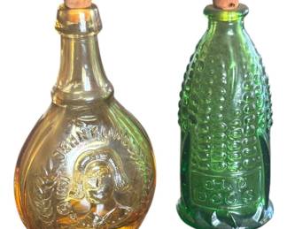 Wheaton NJ Miniature Glass Tonic Bottles 