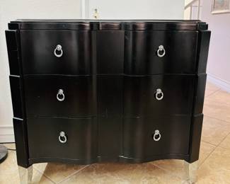 Black 3 Drawer Dresser