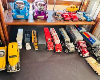 Close-up of Die Cast Cars