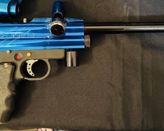 Close-up Paint Ball Gun