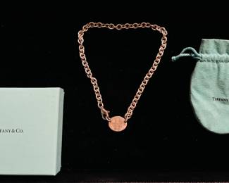 Tiffany & Co. Sterling Necklace - (Note: Jewelry is NOT kept at the house before or after sale hours)