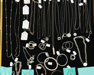 Misc. Sterling Silver & Tiffany & Co. Sterling Silver - (Note: Jewelry is NOT kept at the house before or after sale hours)