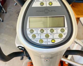 Close-up of Power Plate Screen - Works Great