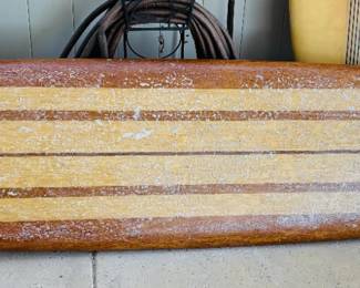 Wooden Long Board Surfboard
