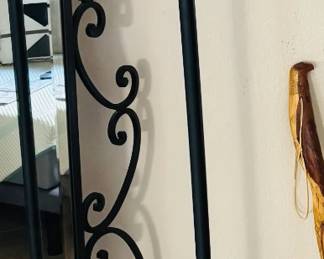 Black Metal Hall Tree