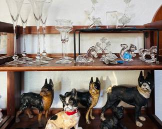 Misc. Decor - Cast Iron Bulldog Door Stops