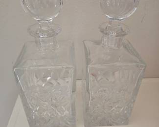 Organza crystal decanter
