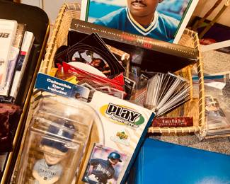 Bobbleheads and cards too