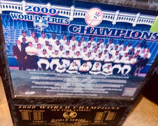 2000 New York Yankees World Series plaque (Yippeee!!!!)