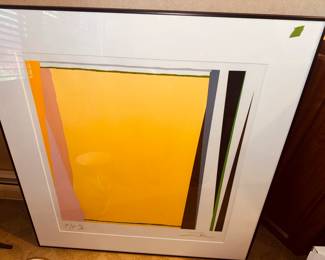 Signed Larry Zox Printer's Proof P/P 2/4