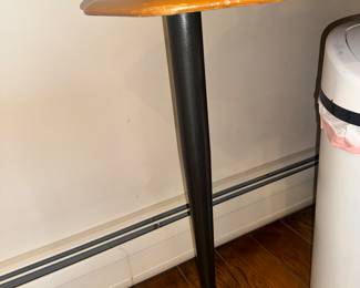 sturdy table on casters