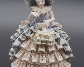 Dresden Lace Southern Belle Figurine