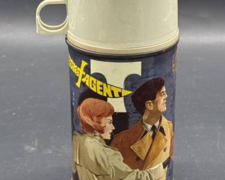 Vintage Secret Agent Thermos (no lunchbox)