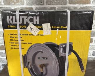 Klutch Steel Hose Reel w/ Powder Coat FInish