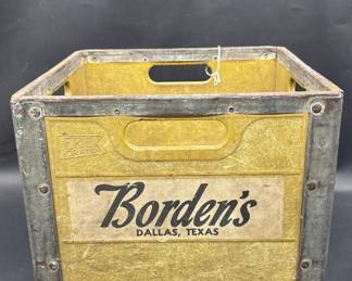 Milk & Dairy Case, Fiberglass & Galvanized Metal