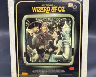 MGM Video Disc The Wizard of Oz, Factory Sealed
