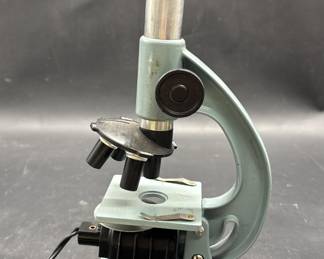 Vintage Powered Microscope