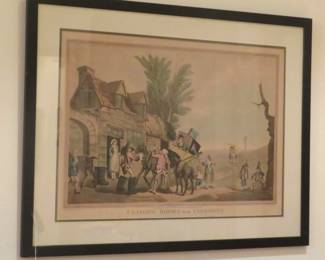 Frederick George Byron "Changing Horses near Clermont"