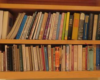 Lots of great cookbooks.