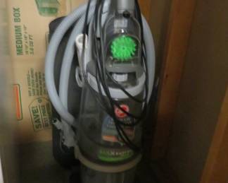 Hoover Max heated water carpet cleaner.