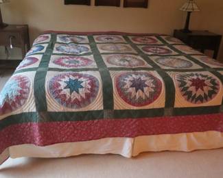 Kalona king size quilt. 