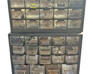 Small Parts Hardware Organizer Bins