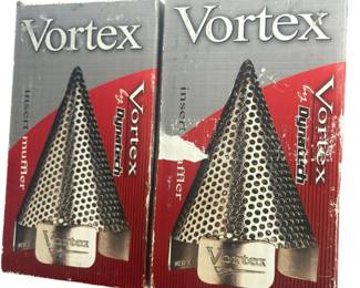 Vortex Insert Cone Mufflers