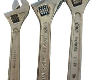 Assorted Crescent Wrenches