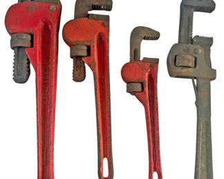 Assorted Pipe Wrenches