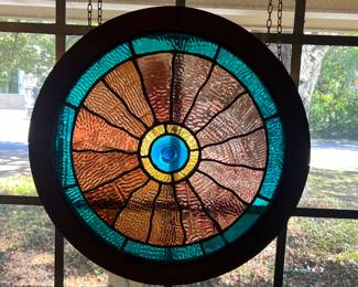 Antique stain glass from The Southern Presbyterian Church