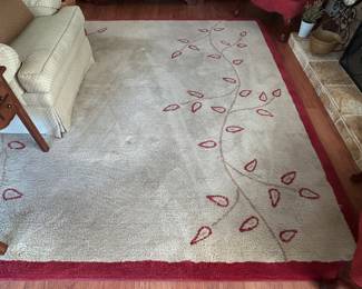 One of several area rugs.