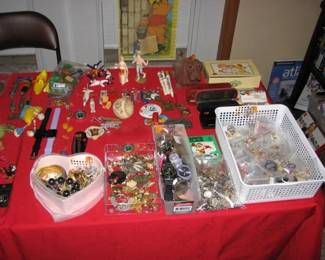 jewelry and small items